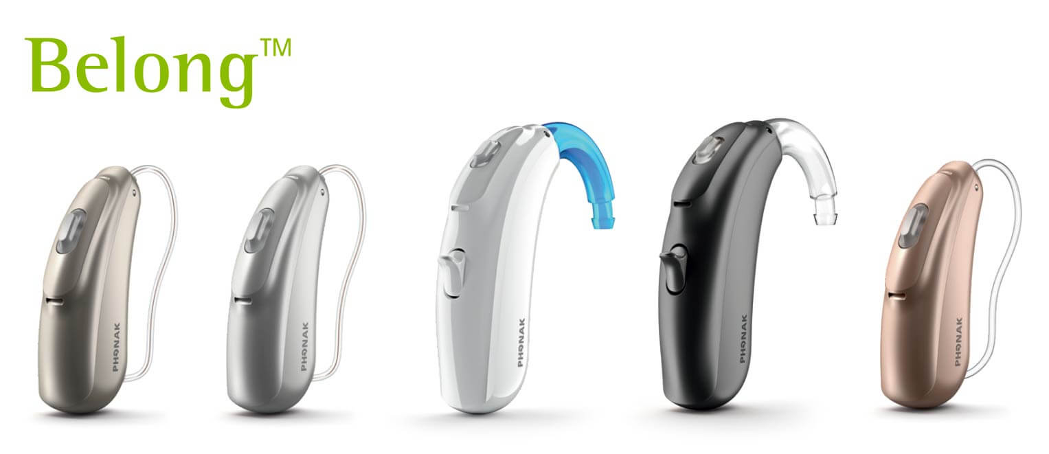 Phonak rechargeable hearing aid range