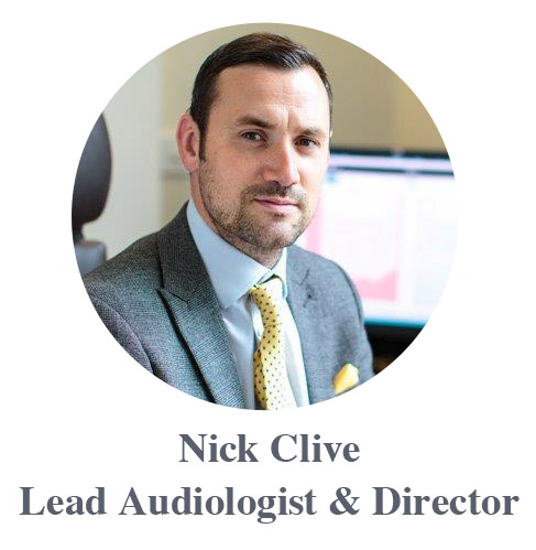 Nick Clive Lead Audiologist