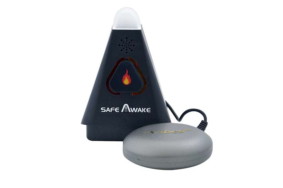 Safeawake Smoke and Fire Alarm for people with hearing loss