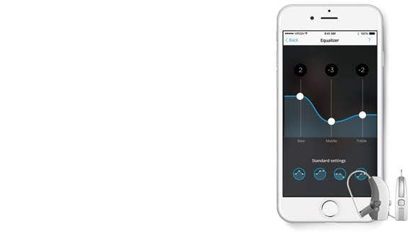 Widex Beyond with app on iPhone