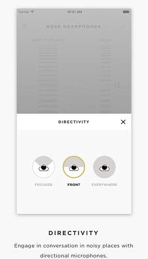 Bose hear app directionality
