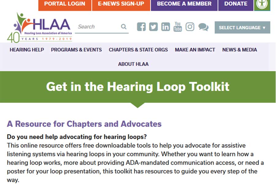HLAA Hearing Loop Toolkit