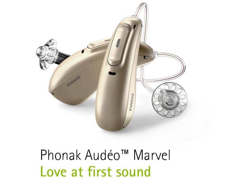 Phonak Marvel Made For Any Phone hearing aids