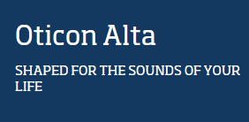 Oticon Alta hearing aids