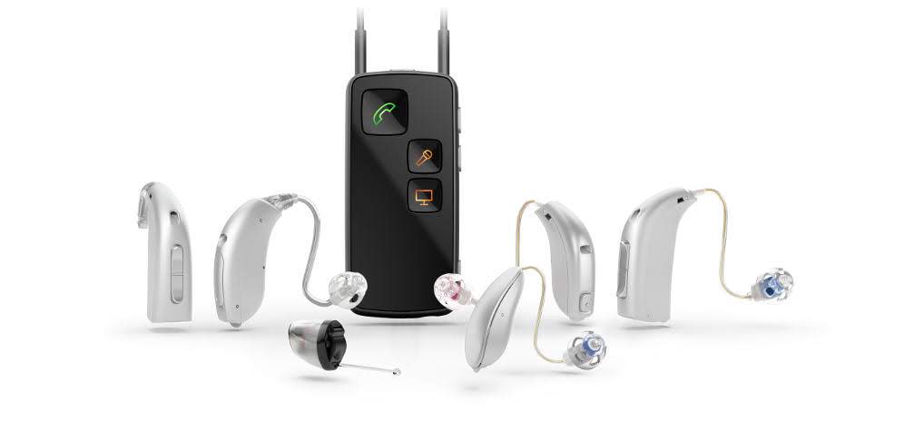 Ria2 hearing aid family