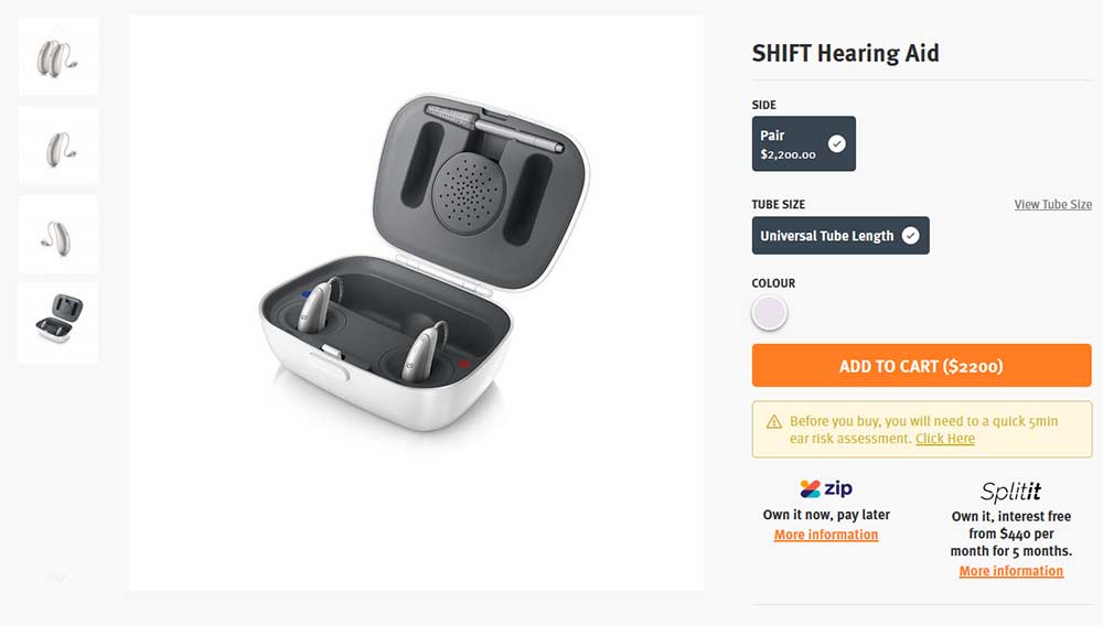 Shift Hearing Aids