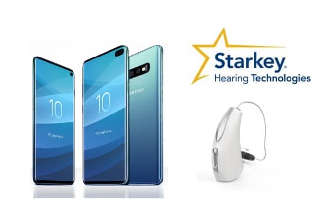 Starkey Livio AI hearing aids and Samsung Phone