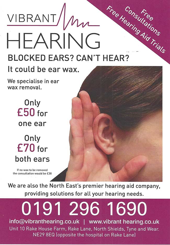 Ear wax removal offer 